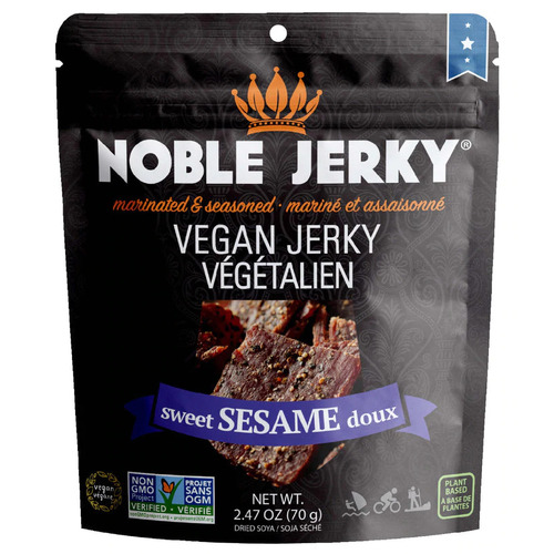 Noble Jerky Vegan Jerky 70g [Flavour: Sweet Sesame ]