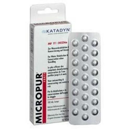 Katadyn Micropur Forte Water Purification & Conservation Tablets