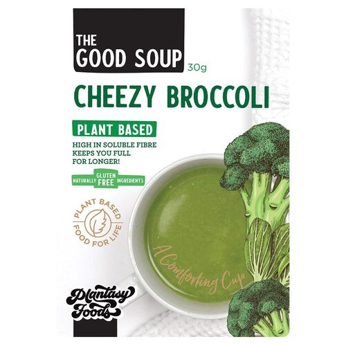 Plant-Based Cheezy Broccoli Soup 30g