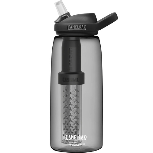 Camelbak Eddy + Filtered by Lifestraw Water Bottle (Charcoal)