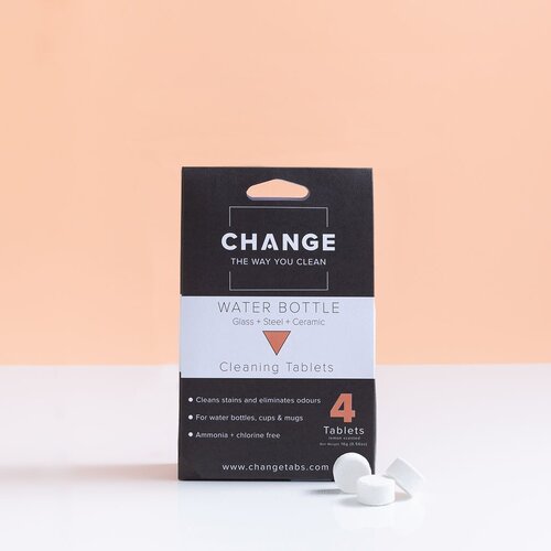 Change Water Bottle Cleaning Tablets [Quantity: 4]