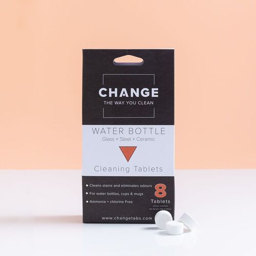Change Water Bottle Cleaning Tablets [Quantity: 8]