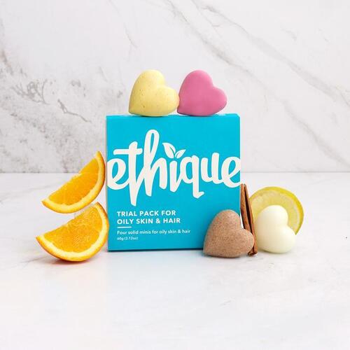 Ethique Trial Pack for Oily Skin & Hair