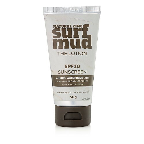 SurfMud Natural Zinc "The Lotion" SPF30 Sunscreen 50g